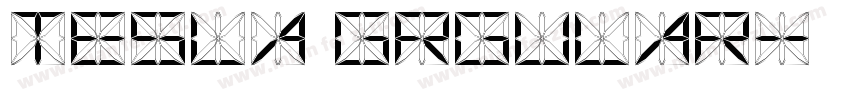 tesla grgular字体转换